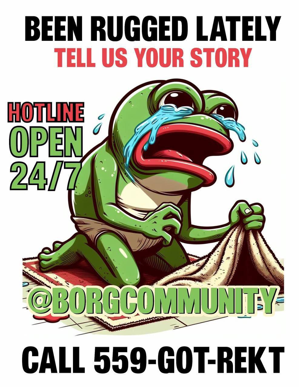 RUG / CTO / HONEYPOT - A BLOODY BEAR