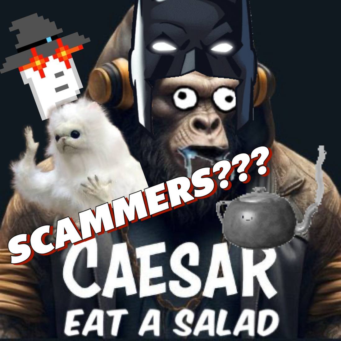 Caesar is mad. Is the pot calling the kettle black!?